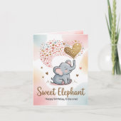 Kinder Lieben Karte (Vorderseite)