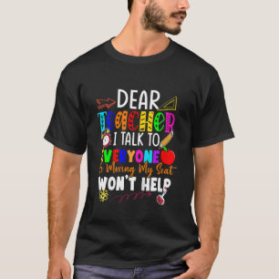 Kinder lieben Lehrer ich spreche mit allen Kindern T-Shirt