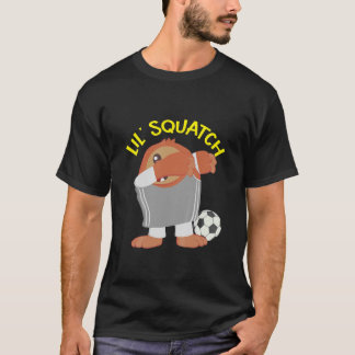 Kinder Lil Squatch Niedlich Baby Bigfoot Soccer Pl T-Shirt
