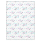 Kinder Lila Flugzeug, das zum Geburtstag Luftfahrt Tischdecke (Vorderseite)