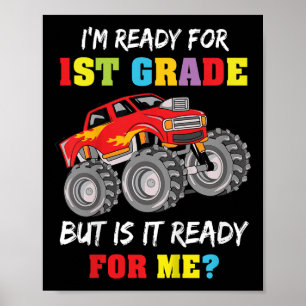 Kinder lustig, ich bin bereit für die 1. Klasse, 1 Poster