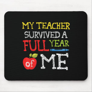 Kinder lustig letzten Schultag für Jungen Mädchen Mousepad
