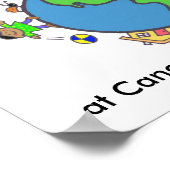 Kinder machen Welt/Personalisieren/Vera Trembach Poster (Ecke)