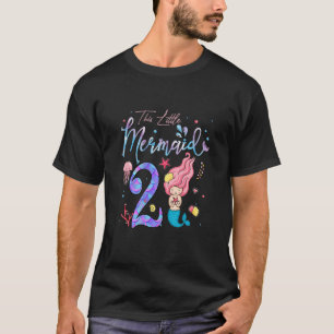 Kinder Mädchen 2. Geburtstagskind Dieses kleine Me T-Shirt