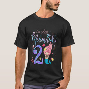 Kinder Mädchen 2. Geburtstagskind Dieses kleine Me T-Shirt