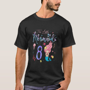 Kinder Mädchen 8. Geburtstagskind Dieses kleine Me T-Shirt