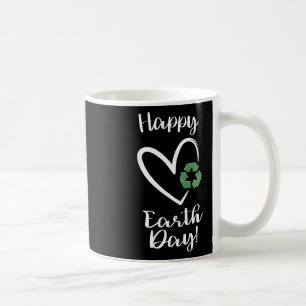 Kinder Mädchen glücklich Erde Tag Erde Tag mit Her Kaffeetasse