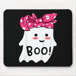 Kinder Mädchen Kleinkind glücklich Halloween Geist Mousepad