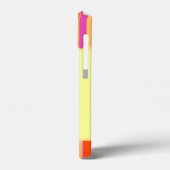 Kinder Mädchen mit dem Namen pingelgelb Case-Mate iPhone Hülle (Rückseite / Links)