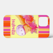 Kinder Mädchen mit dem Namen pingelgelb Case-Mate iPhone Hülle (Rückseite (Horizontal))