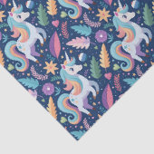 KINDER MAGICAL UNICORN PATTERN SEIDENPAPIER (Ausschnitt)
