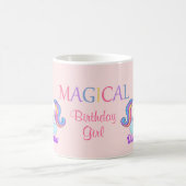 Kinder Magische 3. Geburtstag Einhorn Rosa Tasse