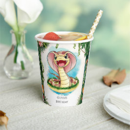 Kinder Magische Schlange Geburtstag Pappbecher