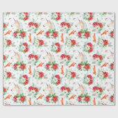 Kinder Magisches Weihnachtswrapping Papier Geschenkpapier (Flach)