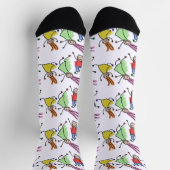 Kinder malen auf socken (Oben)