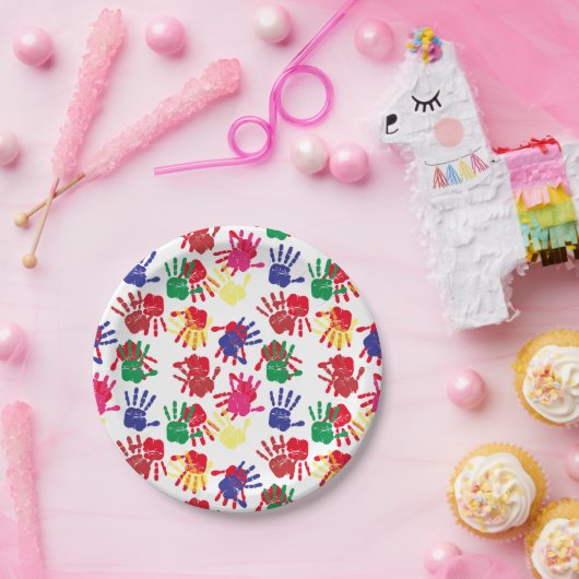 Kinder malen Geburtstagsparty Pappteller (Party)