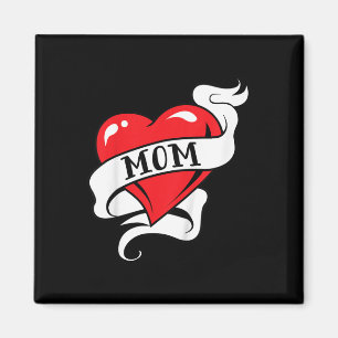 Kinder Mama Herztattoo für Mütter Tag Liebe Mama Magnet