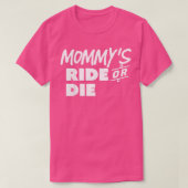 Kinder Mami's Ride oder Die Trending Shirt (Design vorne)