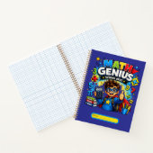 Kinder-Mathe-Notizbuch | Mathe-Genie Notizblock (Innenseite)