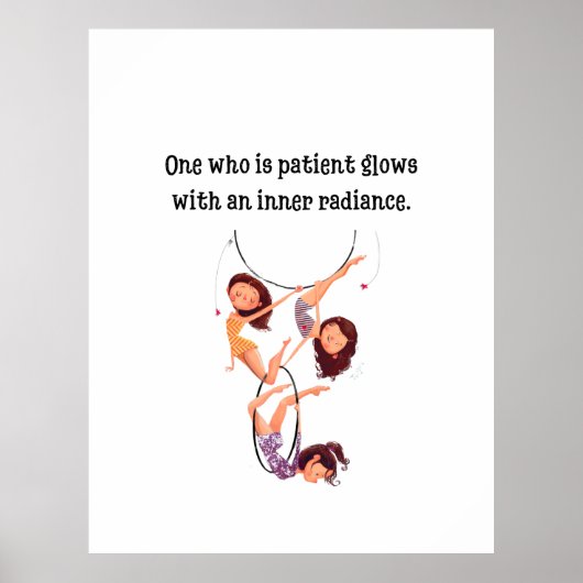 Kinder Meditation Art Poster Raum Dekoration (Vorne)