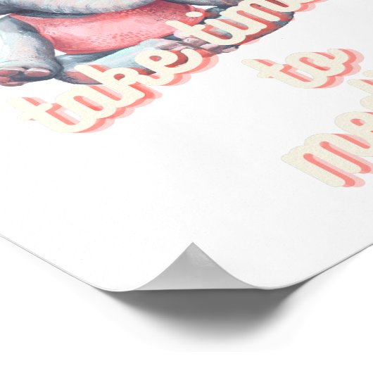 Kinder Meditation Poster Art (Ecke)