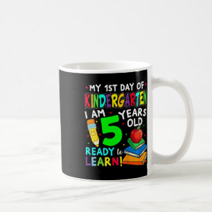 Kinder Mein Erster Tag Im Kindergarten Und Ich Bin Kaffeetasse