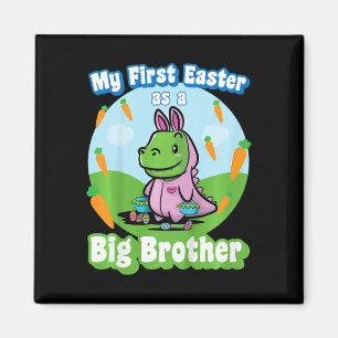 Kinder Mein erstes Ostern als großer Bruder Süßes  Magnet