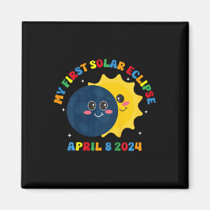 Kinder meine erste totale Solarzelle am 8. April Magnet