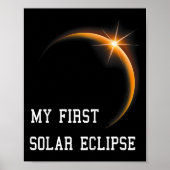 Kinder meine ersten Solar Eclipse Boys Girls 2024  Poster (Vorne)