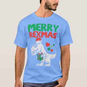 Kinder Merry Rexmas Santa Trex Dino Kleinkind Boys T-Shirt
