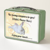 Kinder Metall Brotdose (Vorderseite)