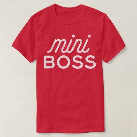 Kinder Mini-BossKids 312 T-Shirt (Design vorne)