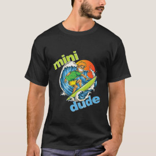 Kinder Mini-Typ Kinder Surfen Sonnenuntergang Gesc T-Shirt