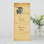 KINDER MIT CHRISTMAS GIFTS - EINLADUNG (Stehend Vorderseite)