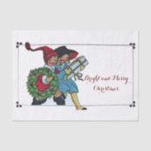 KINDER MIT CHRISTMAS GIFTS Eis Seidenpapier (Vorderseite)