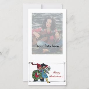 KINDER MIT CHRISTMAS GIFTS FEIERTAGSKARTE