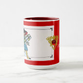 KINDER MIT CHRISTMAS GIFTS TASSE (Zentrum)