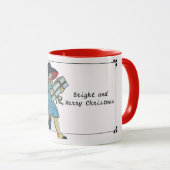 KINDER MIT CHRISTMAS GIFTS TASSE (VorderseiteRechts)