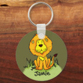 Kinder mit dem Namen Löwe Schlüsselanhänger (Vorderseite)