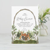 Kinder mit Duschvorrichtung Einladung (Stehend Vorderseite)