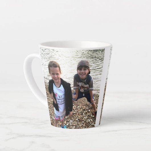 Kinder mit Foto Milchtasse (Linke Ecke)