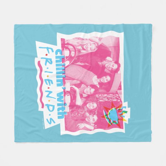 Kinder mit FRIENDS™ Fleecedecke (Vorderseite (Horizontal))