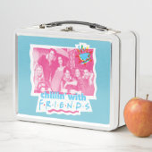 Kinder mit FRIENDS™ Metall Brotdose (Beispiel)