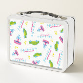 Kinder mit FRIENDS™ Metall Brotdose (Rückseite)