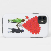 Kinder mit Händen und herzförmigen Ballons Case-Mate iPhone Hülle (Rückseite (Horizontal))
