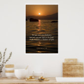 Kinder mit leichter Schrift Poster (Küche)