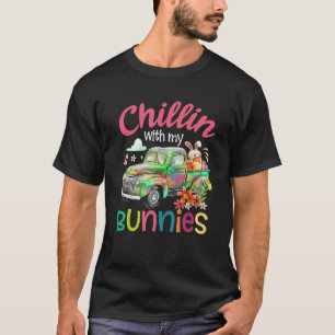 Kinder mit meinem Bunnies Osterhasen-Kaninchen Nie T-Shirt
