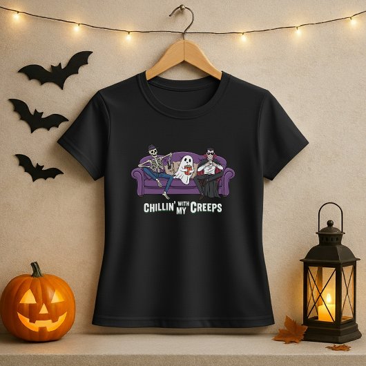 Kinder mit meinem Kopfkiefer Halloween T-Shirt
