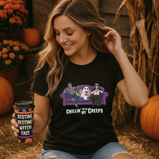 Kinder mit meinem Kopfkiefer Halloween T-Shirt