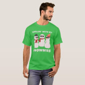 Kinder mit meinem Schneemann T-Shirt (Vorne ganz)
